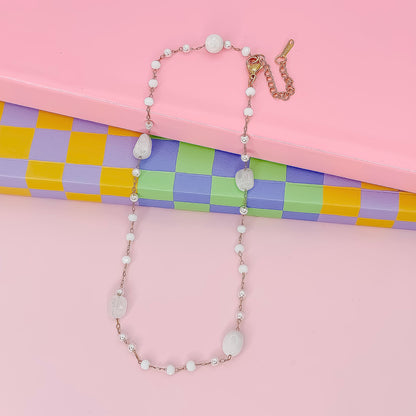 Boho Bliss Dainty Gemstone Necklace