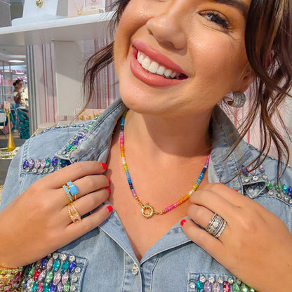 Rainbow Magic Dainty Gemstone