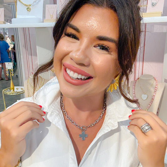 All You Need is Faith Silver Necklace