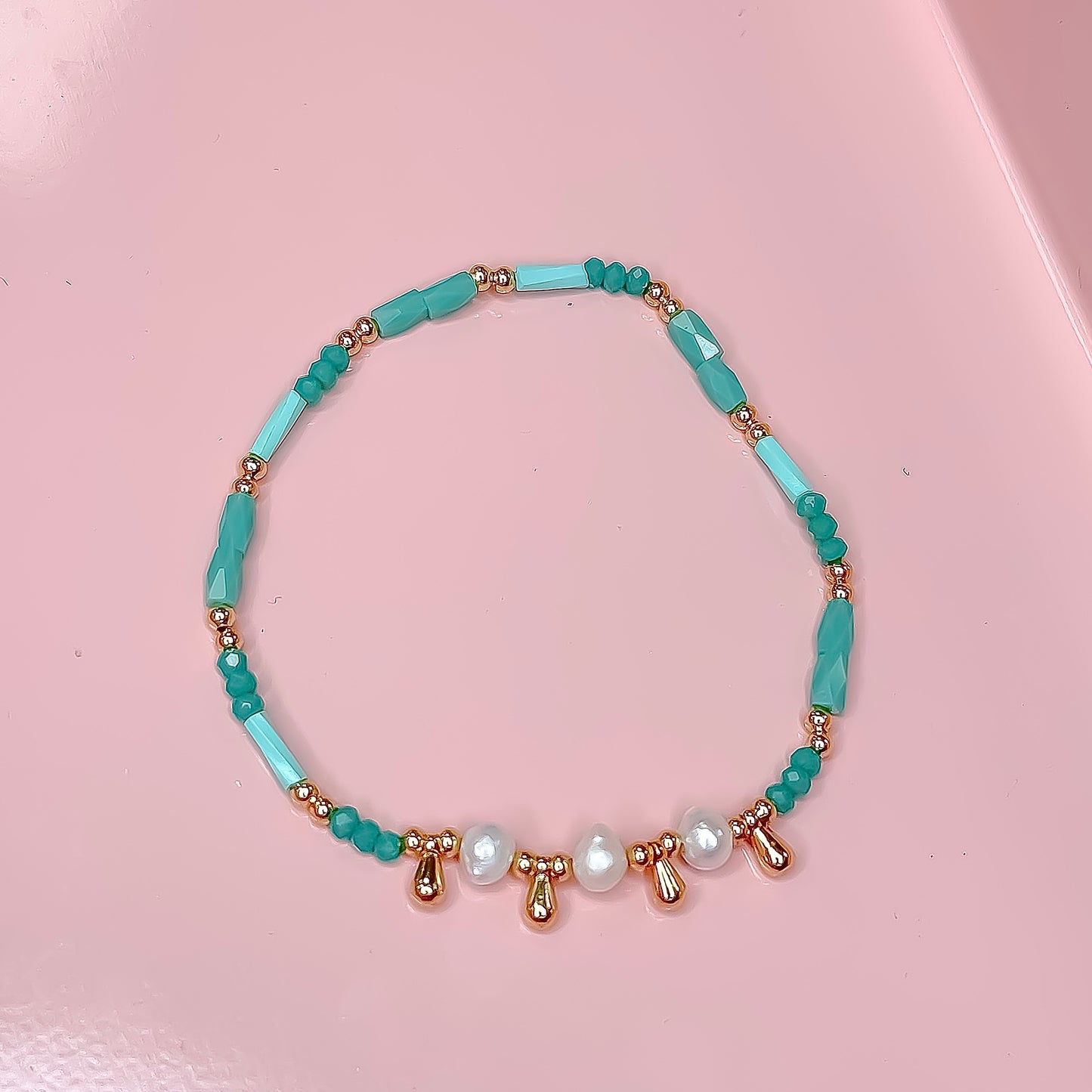Princess Pearls Beads Bracelet