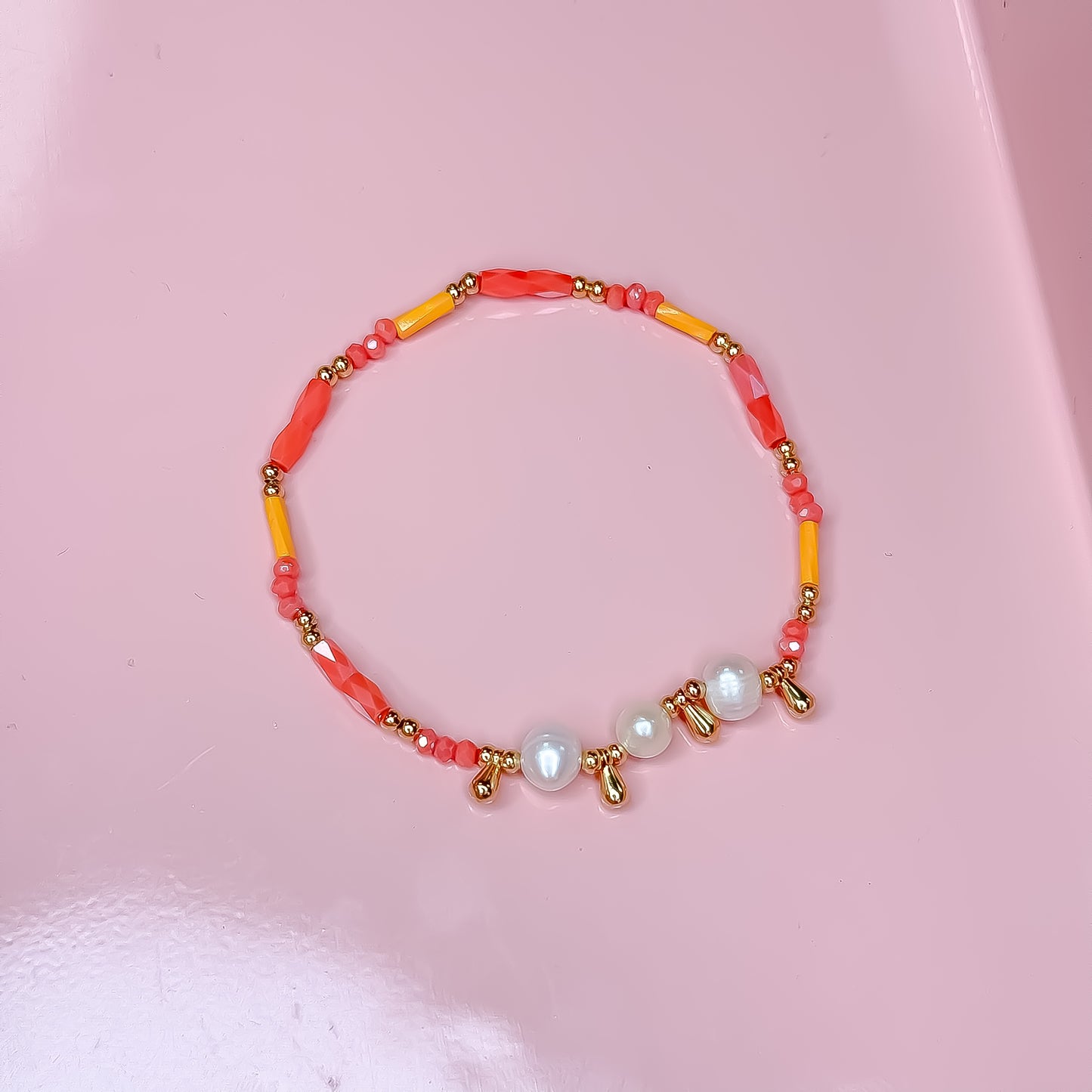 Princess Pearls Beads Bracelet