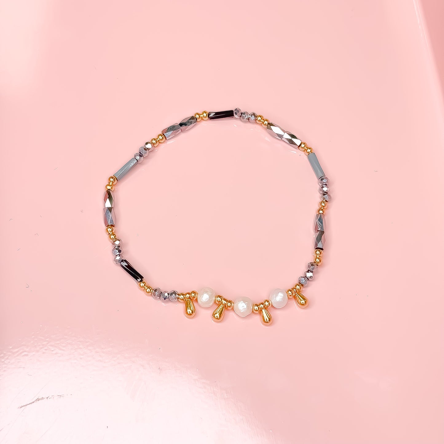 Princess Pearls Beads Bracelet