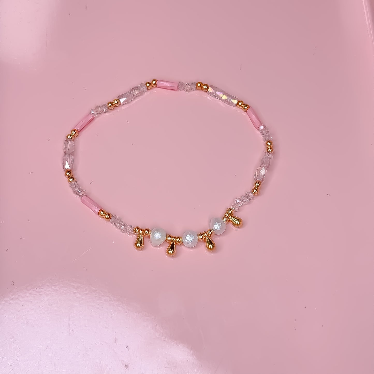 Princess Pearls Beads Bracelet