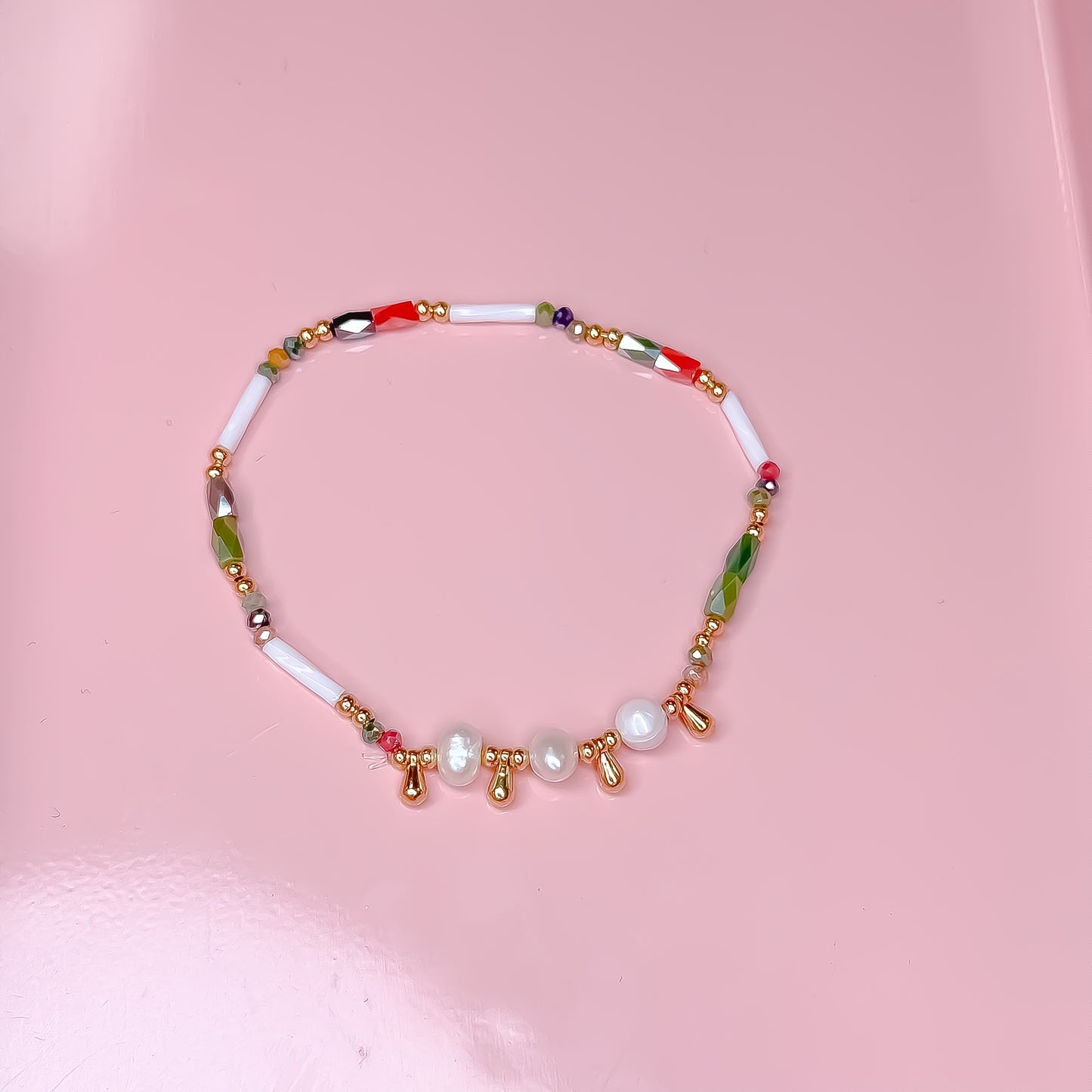 Princess Pearls Beads Bracelet