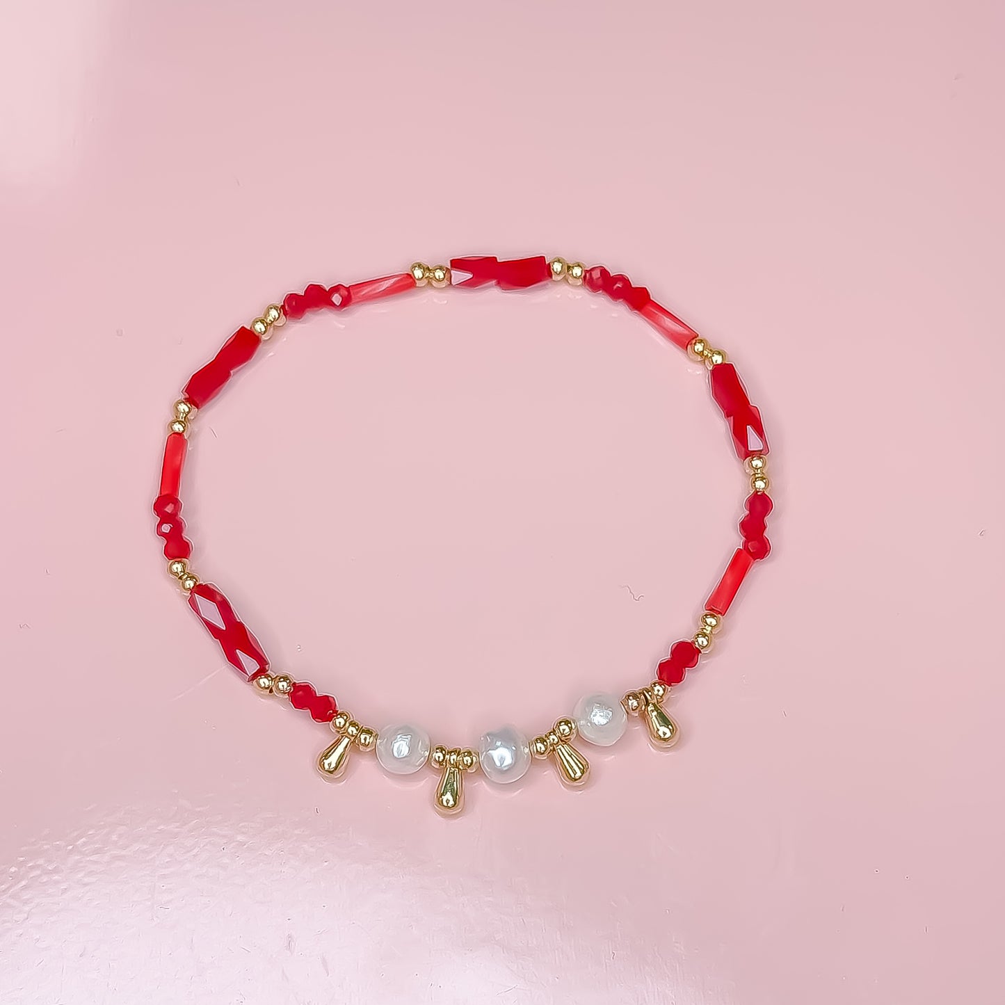 Princess Pearls Beads Bracelet