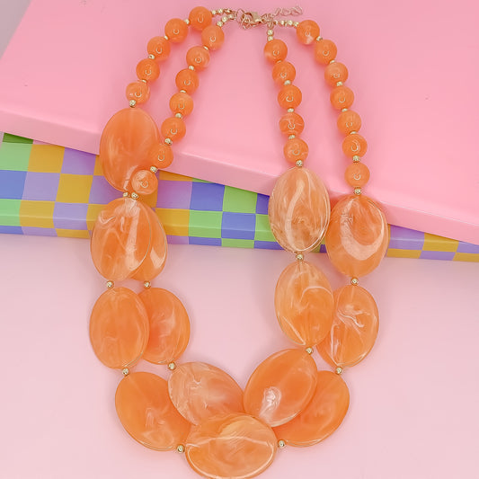 Citrus Double Haze Necklace