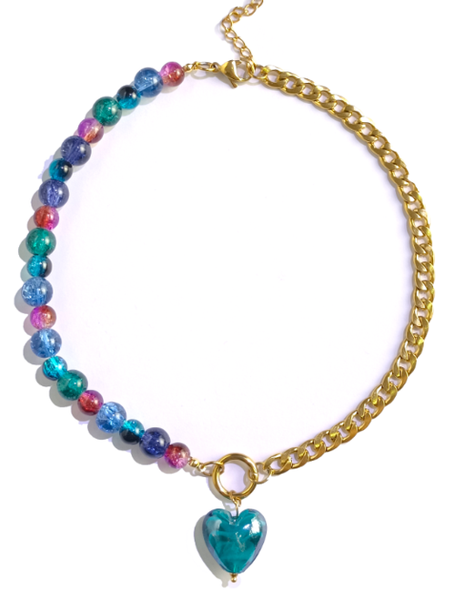 Half & Heart Necklace (Pre-order)
