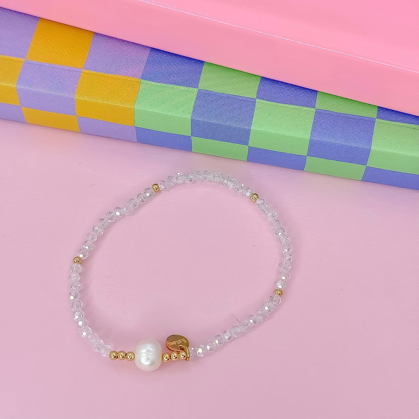 Pastel Pearl Party Bracelet