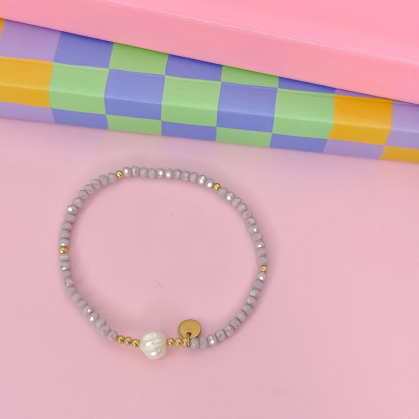 Pastel Pearl Party Bracelet
