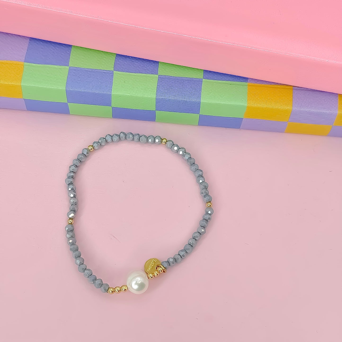 Pastel Pearl Party Bracelet
