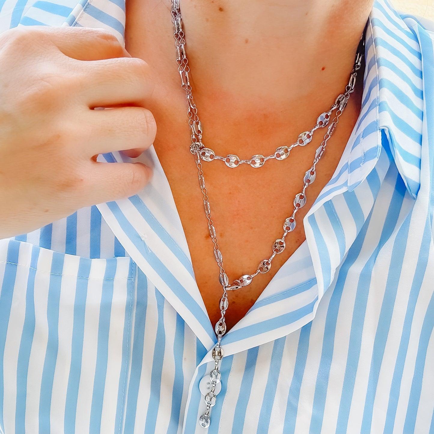 Today is the Day Silver Necklace