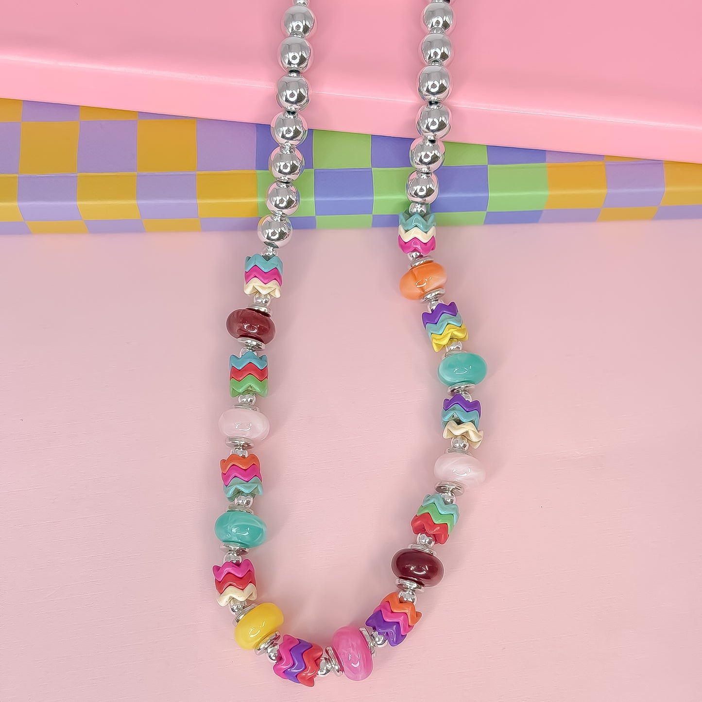 Sweet Chaos Silver Necklace