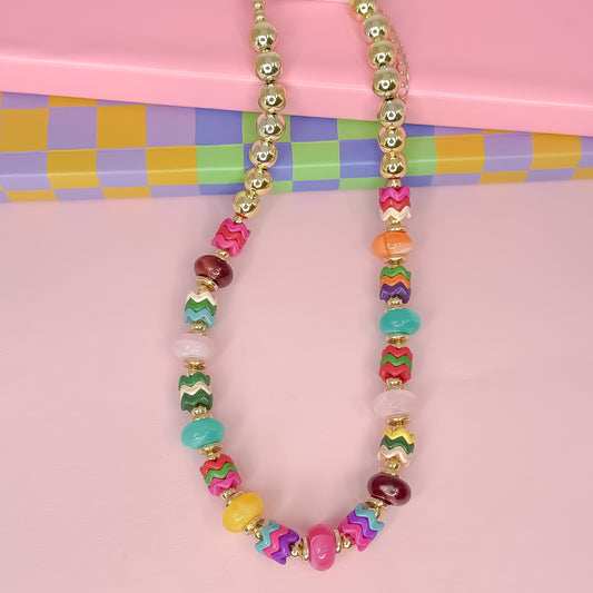 Sweet Chaos Gold Necklace