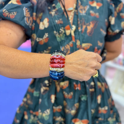 Chunk it Up Stretch Bracelet