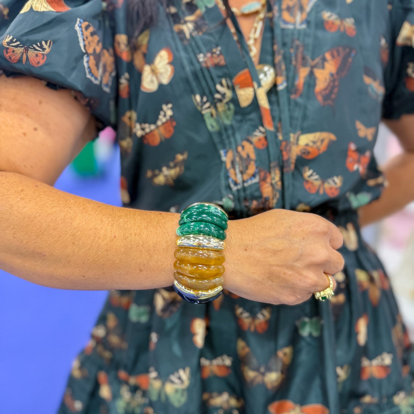 Chunk it Up Stretch Bracelet