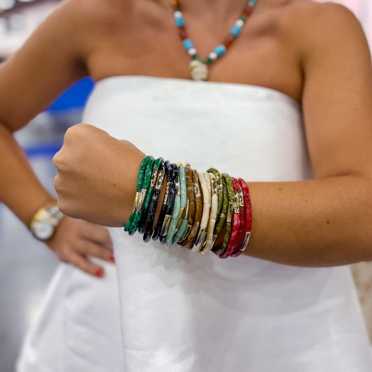 Dainty Glam Stretch Bracelet Set