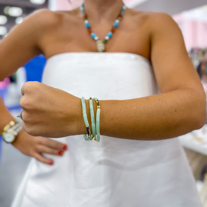 Dainty Glam Stretch Bracelet Set