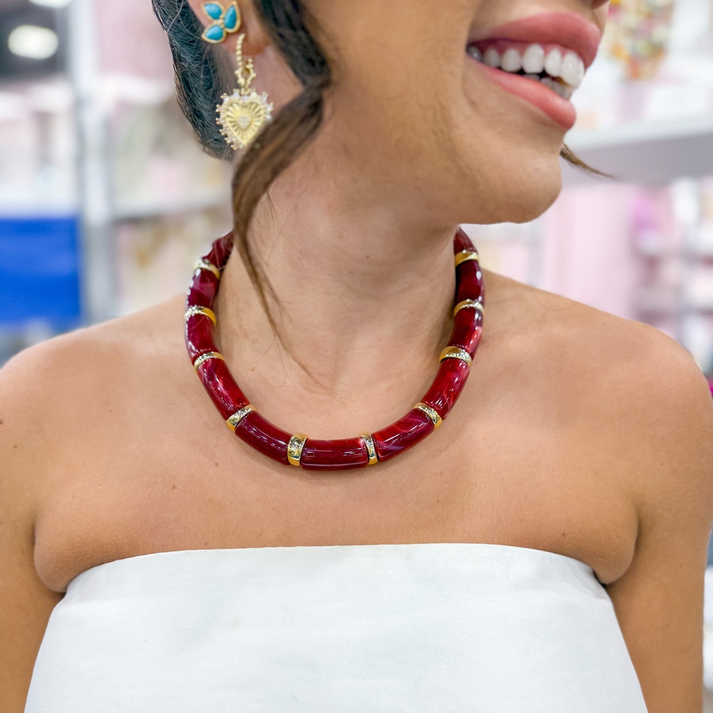 No Doubt About It Chunky Necklace