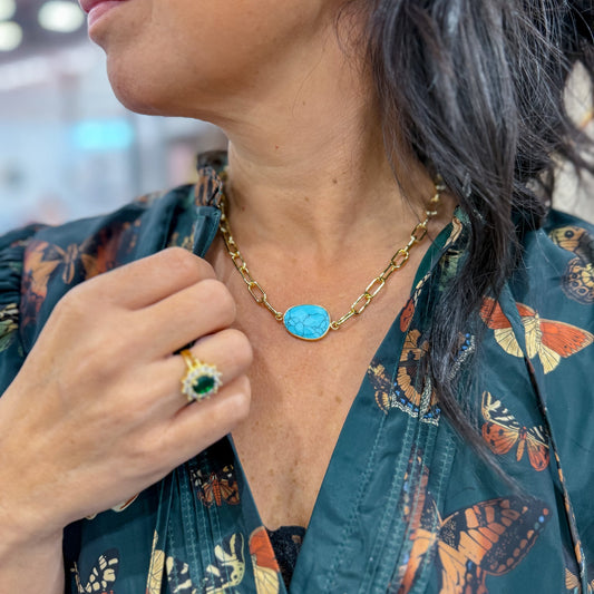 Stone & Shine Gemstone Necklace
