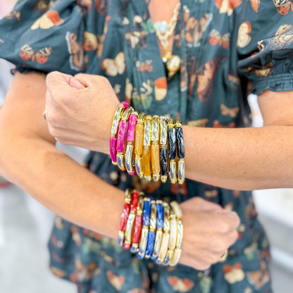 Live a Little Skinny Stretch Bracelet