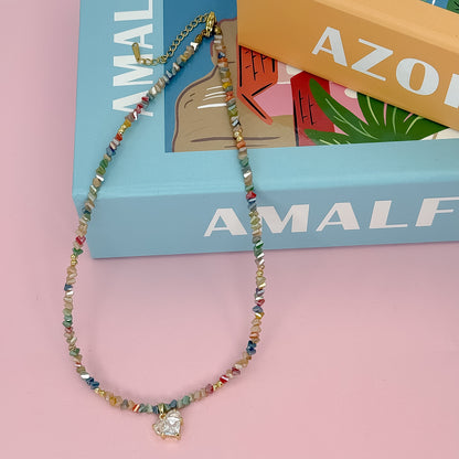Gem Love Beads Necklace