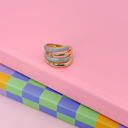 Stacked & Stunning Ring