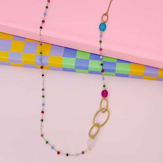 Easy As Can Be Beaded Necklace