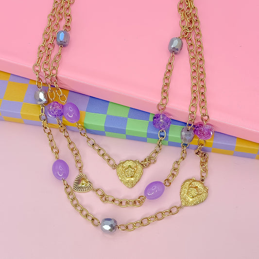 So Unique Layered Necklace