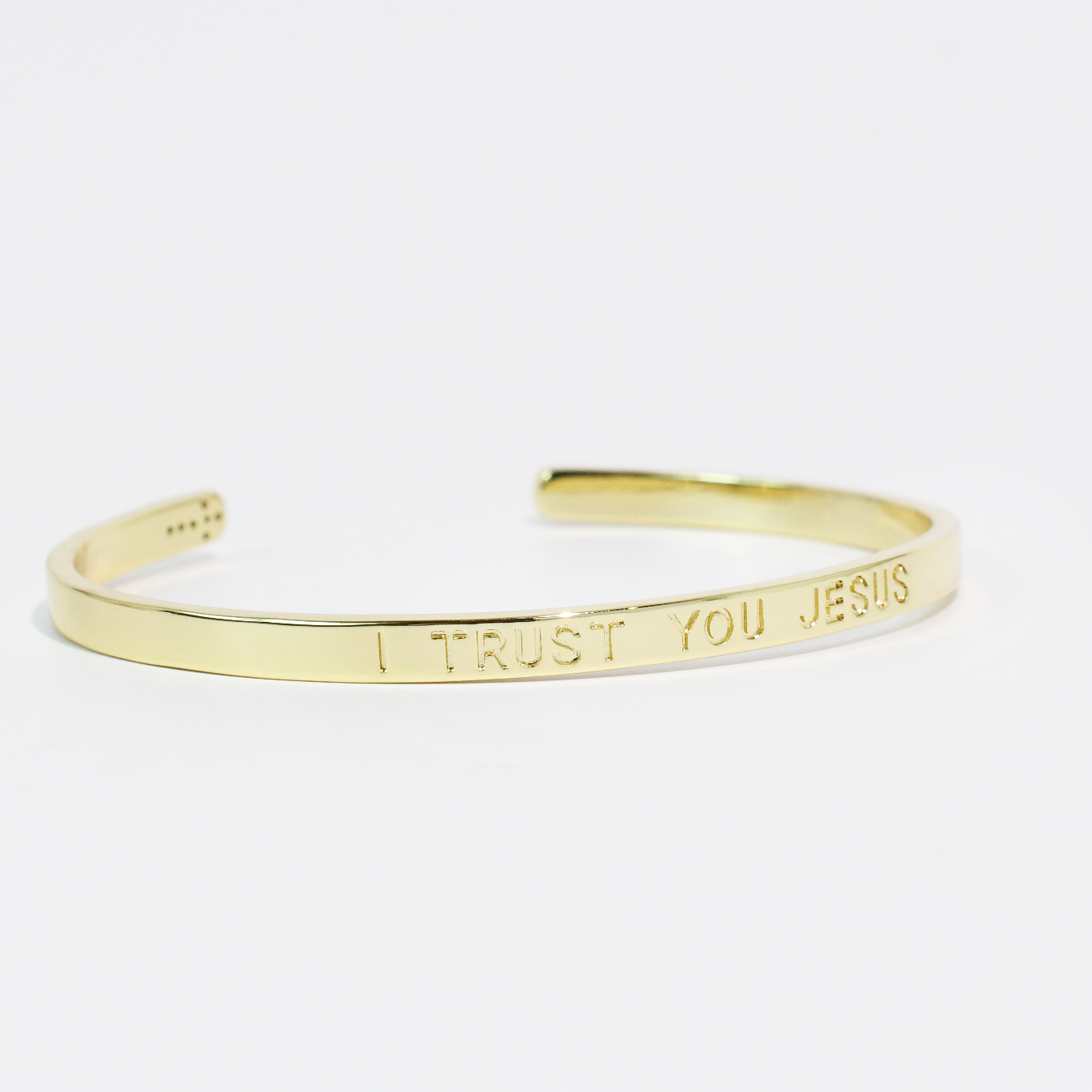 I Trust You Jesus Bangle