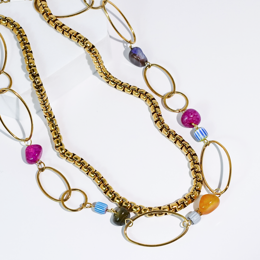 In the Moment Double Layered Necklace