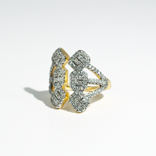 hypoallergenic ring, waterproof ring, tarnish free jewelry, boutique wholesale jewelry, dainty gold ring, gemstone statement ring, sparkly cubic zirconia ring, high quality jewelry gifts, elegant gold plated ring, trendy fashion ring, pastel gemstone ring