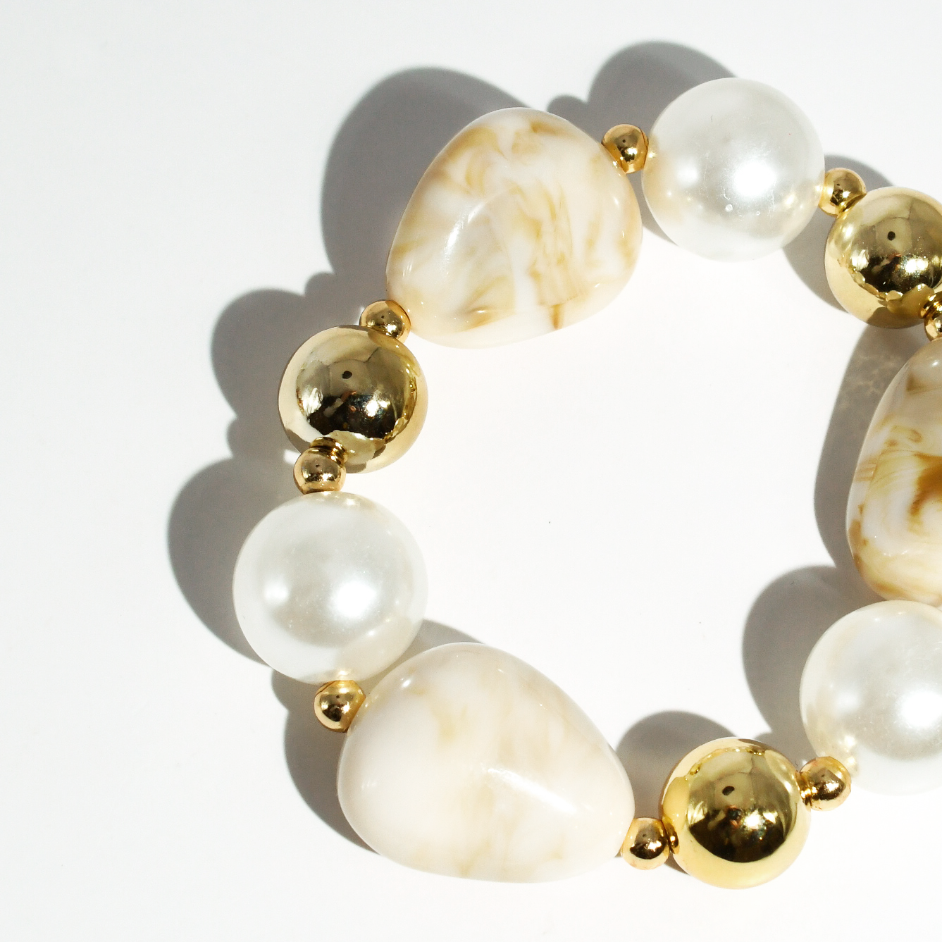 colorful gemstone jewelry, beaded fashion bracelet, gold or silver tone accessory, handcrafted beaded piece, trendy boho chic jewelry, vibrant statement wristwear, artisan handmade design, everyday stackable accessory, fashion jewelry for women, premium jewelry gift idea, boutique style wristwear, elevated modern jewelry