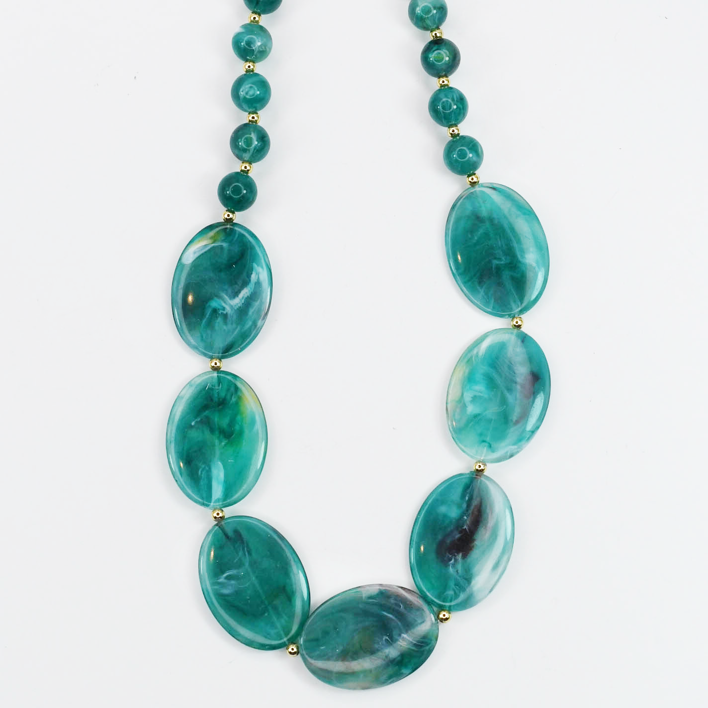 Colorful charms gold necklace featuring gemstone details, layered jewelry design, trendy accessory for women’s jewelry collections, boutique wholesale fashion necklace that is hypoallergenic, tarnish free, and waterproof jewelry with a cute aesthetic statement style