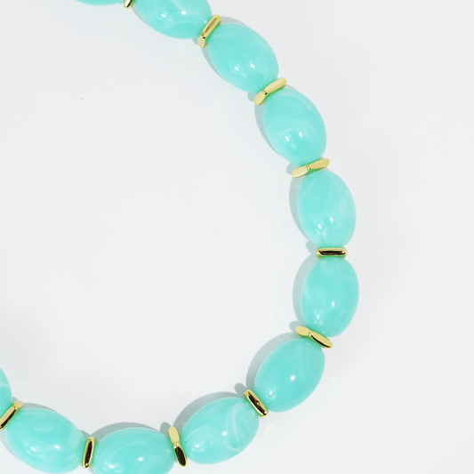 Jelly Pop Mint Necklace