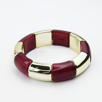 colorful gemstone jewelry, beaded fashion bracelet, gold or silver tone accessory, handcrafted beaded piece, trendy boho chic jewelry, vibrant statement wristwear, artisan handmade design, everyday stackable accessory, fashion jewelry for women, premium jewelry gift idea, boutique style wristwear, elevated modern jewelry