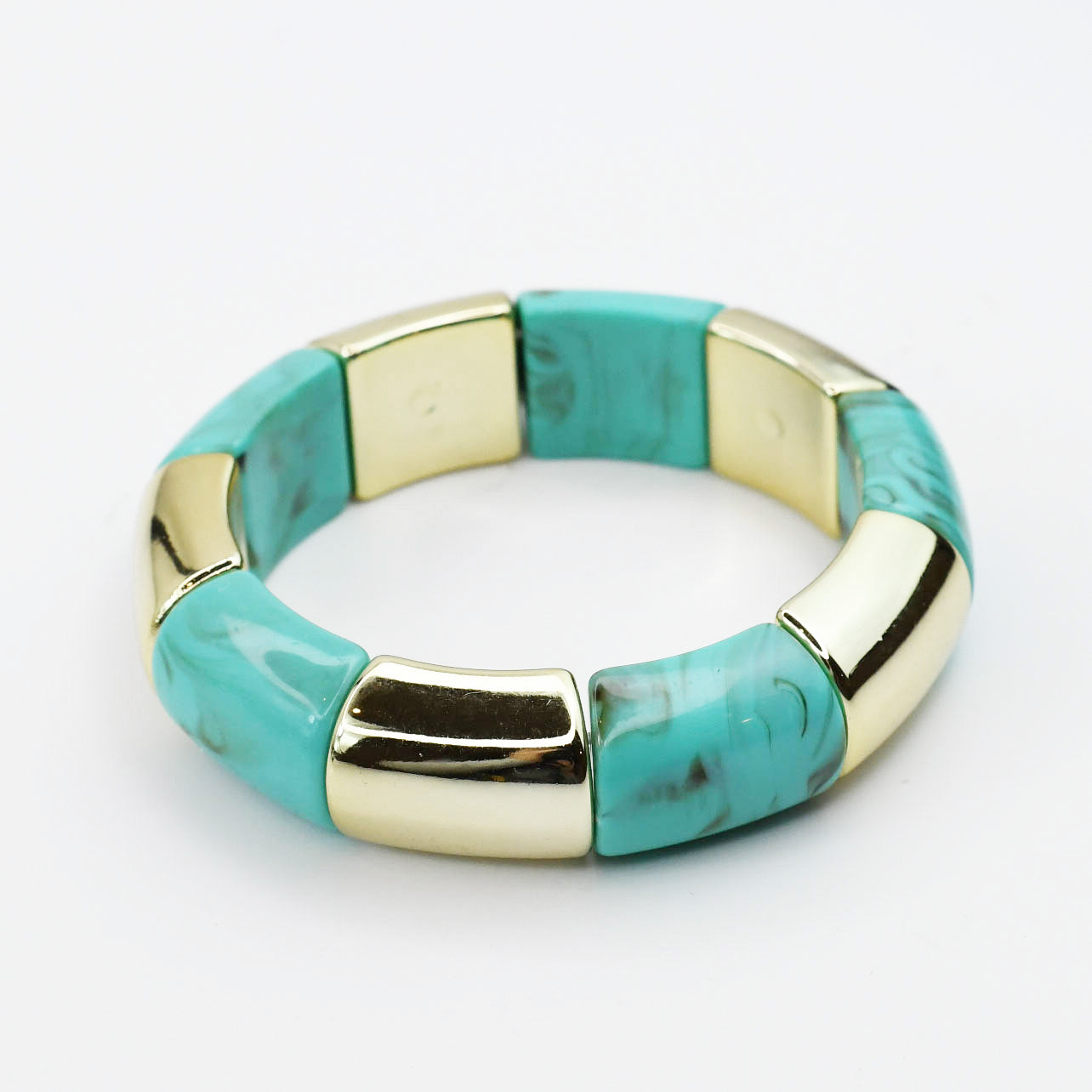 colorful gemstone jewelry, beaded fashion bracelet, gold or silver tone accessory, handcrafted beaded piece, trendy boho chic jewelry, vibrant statement wristwear, artisan handmade design, everyday stackable accessory, fashion jewelry for women, premium jewelry gift idea, boutique style wristwear, elevated modern jewelry