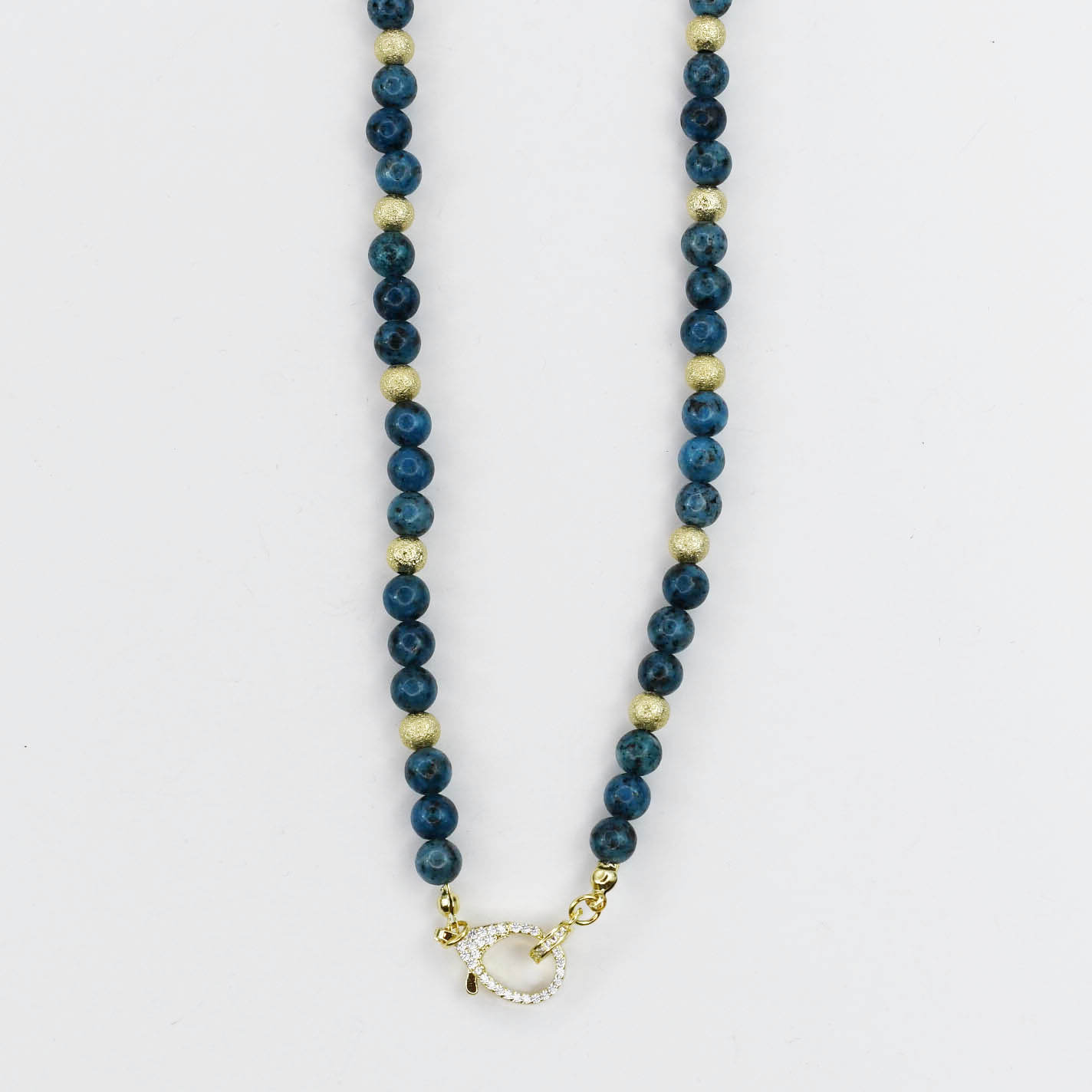Colorful charms gold necklace featuring gemstone details, layered jewelry design, trendy accessory for women’s jewelry collections, boutique wholesale fashion necklace that is hypoallergenic, tarnish free, and waterproof jewelry with a cute aesthetic statement style,tiger eye tones