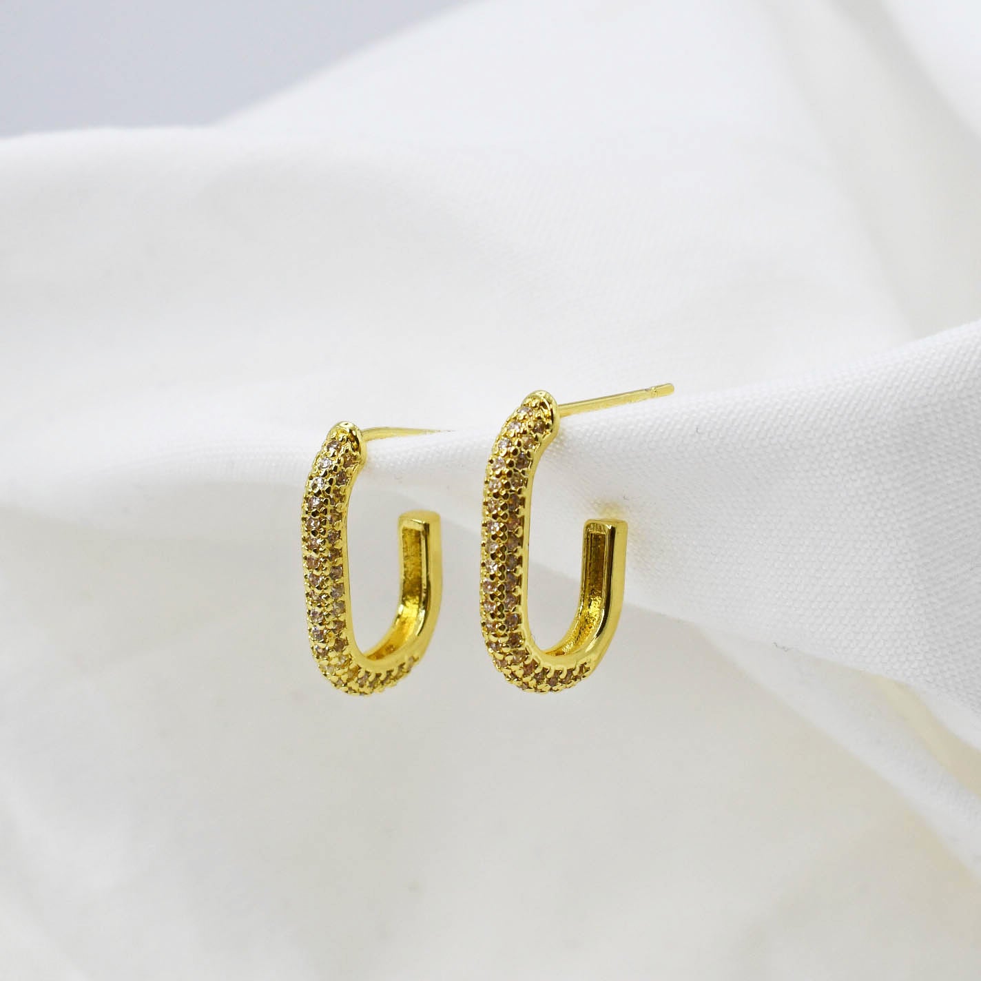 Klarissa Gold Hoop