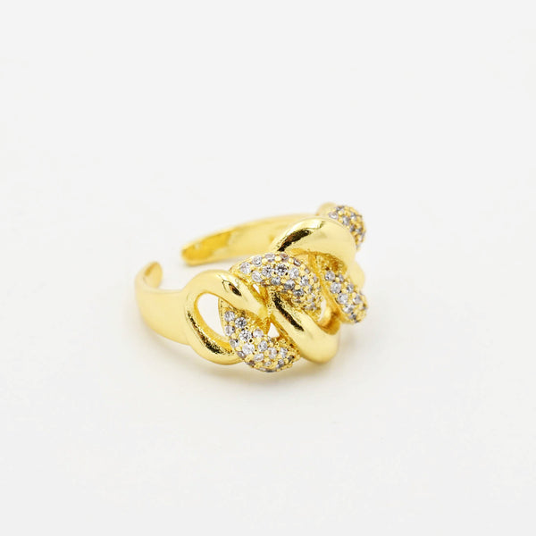Knot Crystal Rings P7