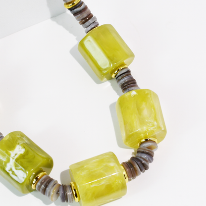 Limoncello  Glow Necklace