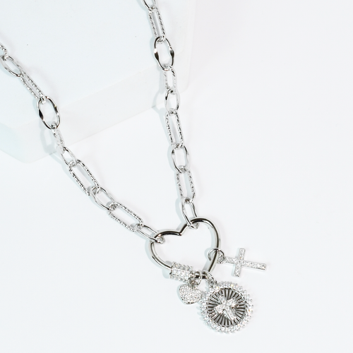 Love and Grace Silver Necklace