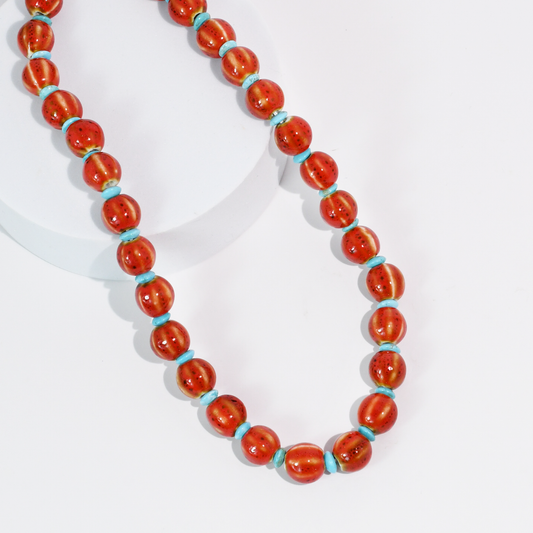 Love Big Red Necklace