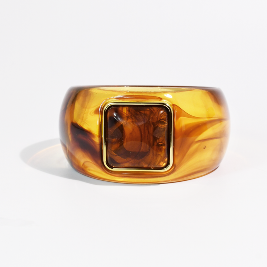 Lucky Girl Amber Bangle