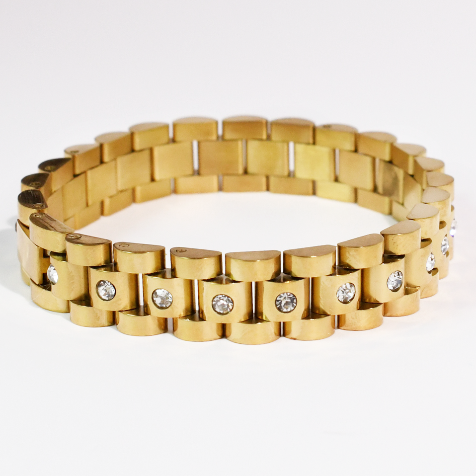 Luxe Everyday Bracelet Gold Waterproof
