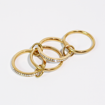 Luxe Layer Band Gold Size 7