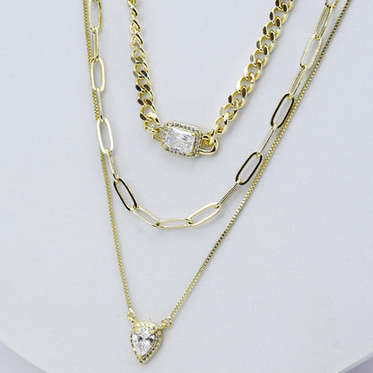 Luxe Layers Chain Necklace L2