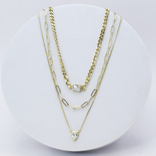 Luxe Layers Chain Necklace L2