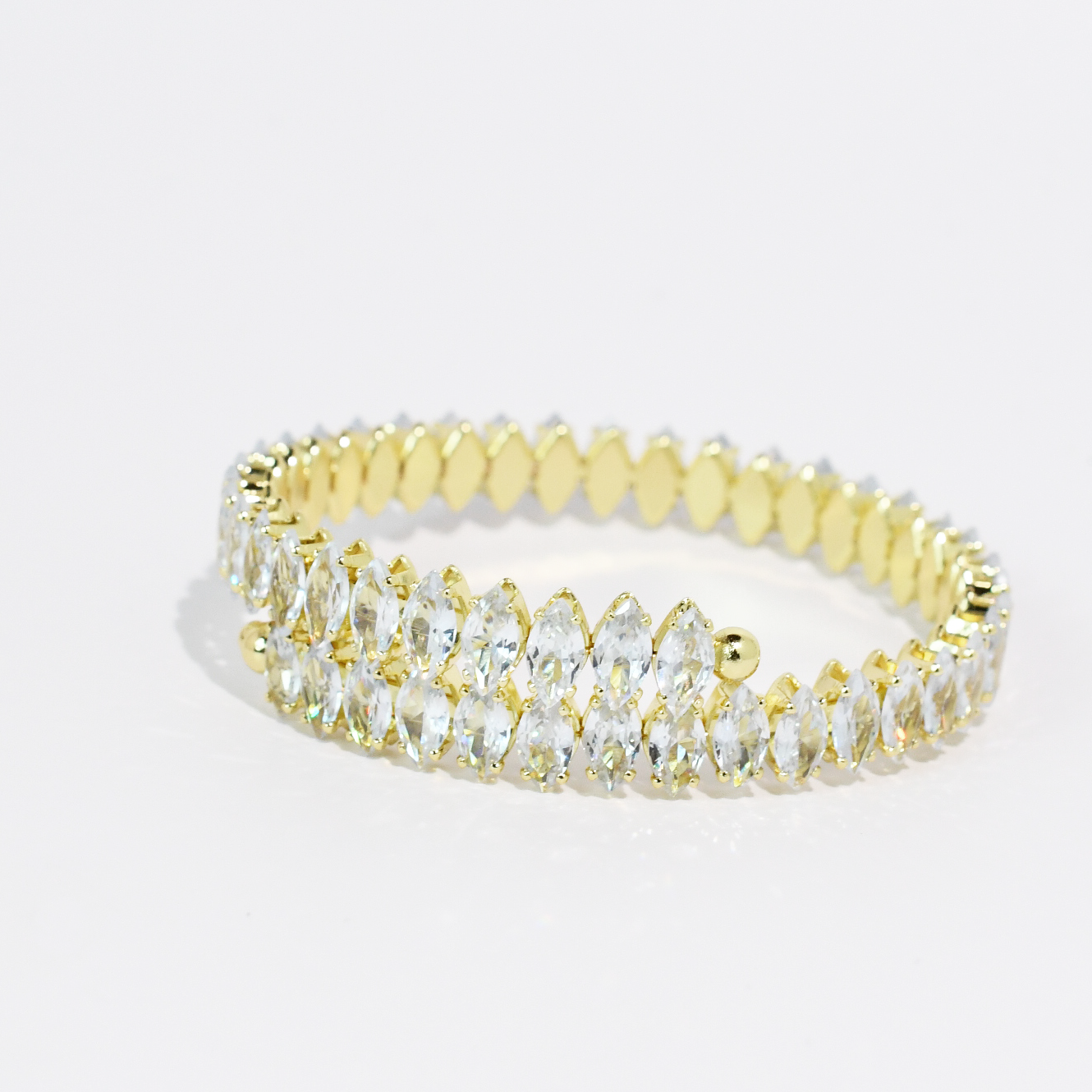 Luxe Sparkle Wrap Gold