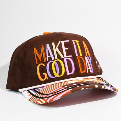 Make it a Good Day Brown Hat