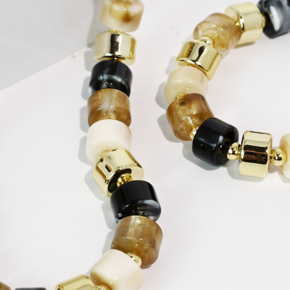 Mocha Mood Necklace Set